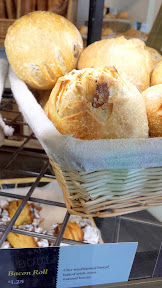 St. Honoré Boulangerie, a Bacon Roll with traditional bread baked with oven roasted bacon