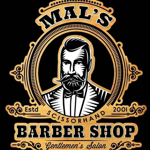 Mal's Barber Shop logo