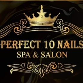 Perfect 10 Nails logo