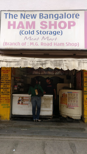 New Bangalore Ham Shop, Shop no:2, 17th E Cross Road, CMH Road, Indiranagar, Laksmipuram, Bengaluru, Karnataka 560038, India, Meat_Wholesaler, state KA