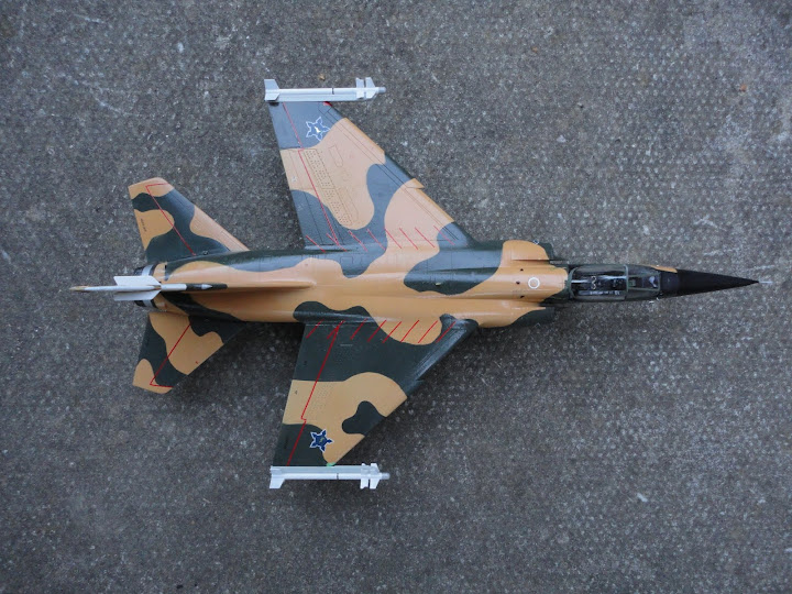  Italeri 1:48 Mirage F1CZ SAAF (72618) DSC00296