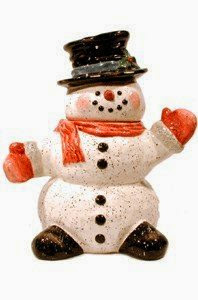  Christmas Cookie Jar (Snowman)