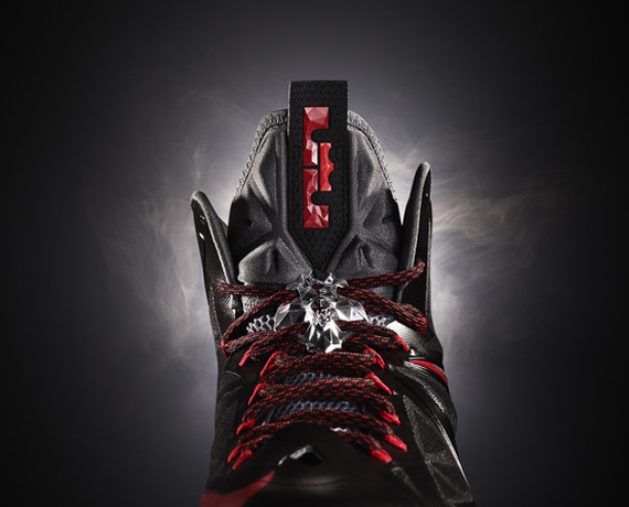 First Look at Nike LeBron X Black  Silver  Red Finally