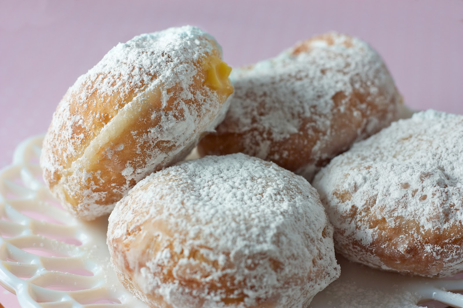 Dairy, Egg & Nut-Free Paczki for Fat Tuesday or just fun. | www.speedbumpkitchen.com