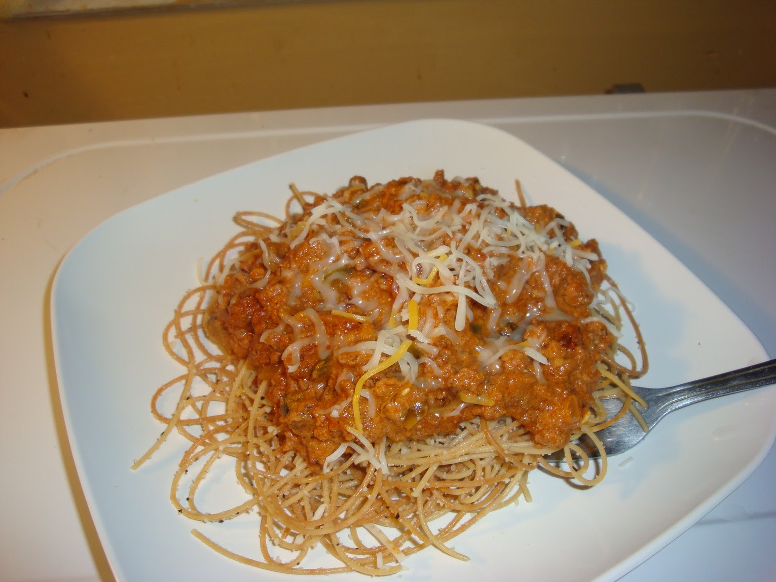 Mexican Spaghetti featuring "Skinny Spaghetti" - Bariatric Foodie