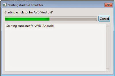 Crear y ejecutar emulador en Android AVD Manager