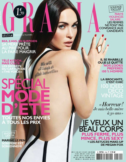 Megan Fox - grazia france - april 2012