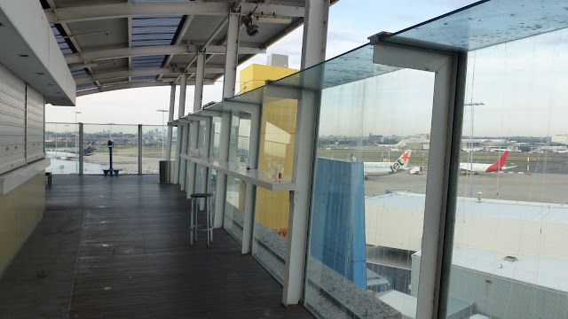 Observation deck, Sydney Airport