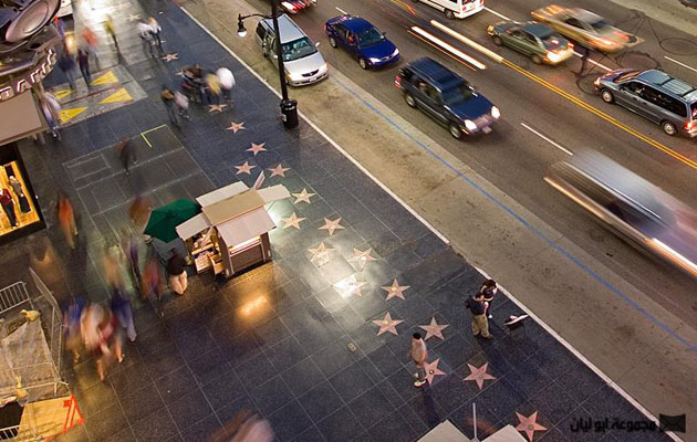 اشهر الشوارع في العالم Hollywood_walk_of_fame