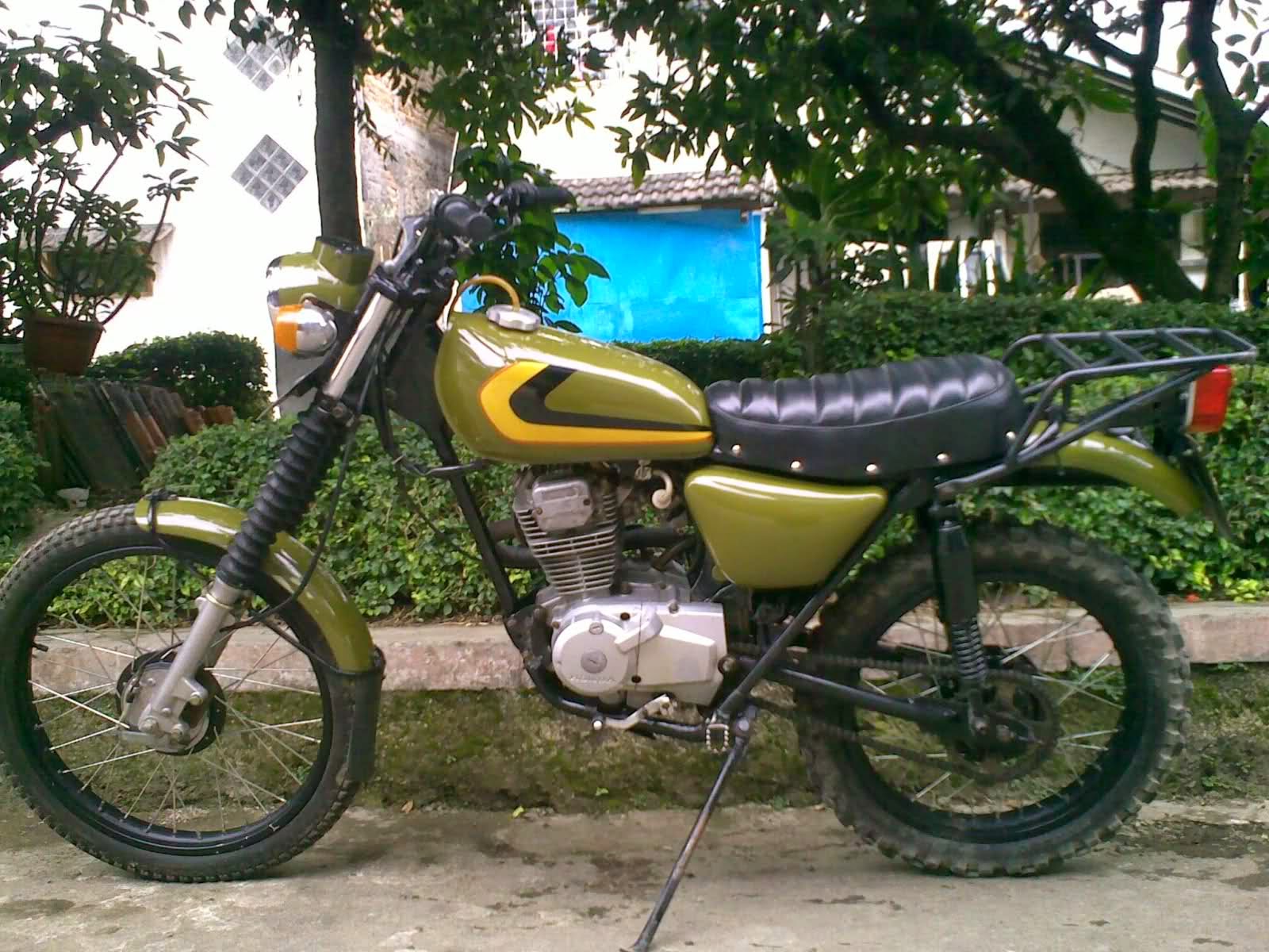 Modifikasi Motor Trail Honda Gl Pro