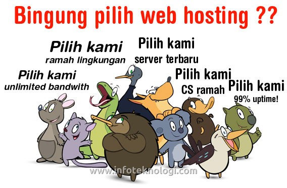 tips memilih web hosting