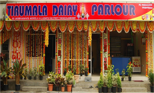 Tirumala Dairy Parlour, Door No. 6-14-9, Achantavari Street, Tyagaraja Nagar, Near Ayyappa Temple, East Godavari, Rajahmundry, Andhra Pradesh 533101, India, Dairy_Products_Supplier, state AP