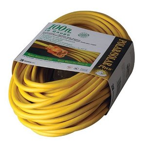  Coleman Cable 01289 100-Foot All-Weather 16/3 Extension Cord with Lighted End