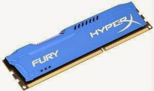  Kingston HyperX FURY 16GB Kit (2x8GB) 1866MHz DDR3 CL10 DIMM - Blue (HX318C10FK2/16)
