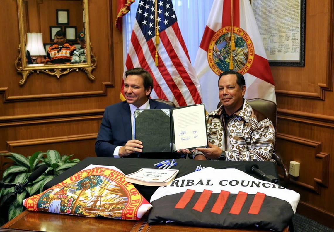 DeSantis' campaign gets $1 million from Seminole Tribe | Miami Herald