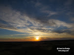 Puesta de sol el solsticio de verano. 21-6-2014. Paseo del Norte. La Guardia (Toledo)