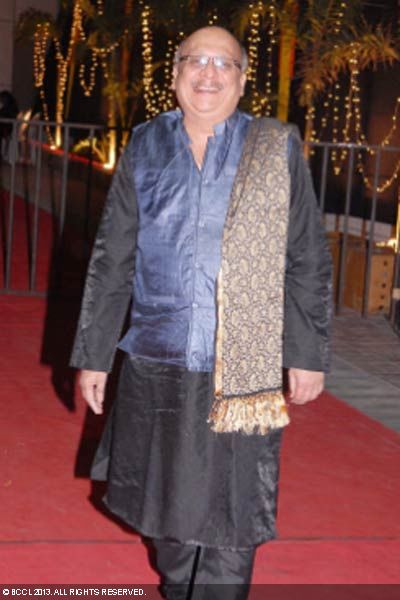 Dr Natchandra Chimote during the Shaan's musical concert held at Jayanti Mansion III, Nagpur.