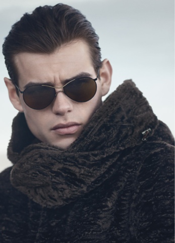 DIARY OF A CLOTHESHORSE: EMPORIO ARMANI AW 14 EYEWEAR CAMPAIGN