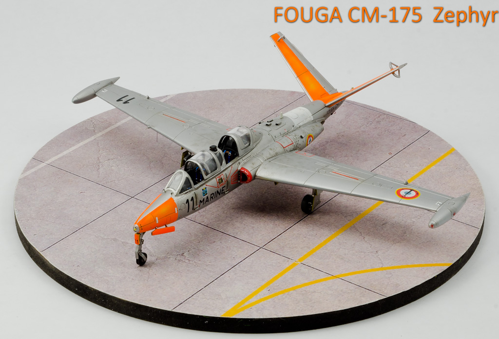 Fouga CM-175 Zephyr 1/72e Special Hobby Zeph-32