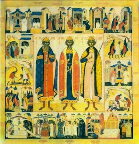 The Holy Martyrs Anthony John And Eustathius Of Vilnius Lithuania