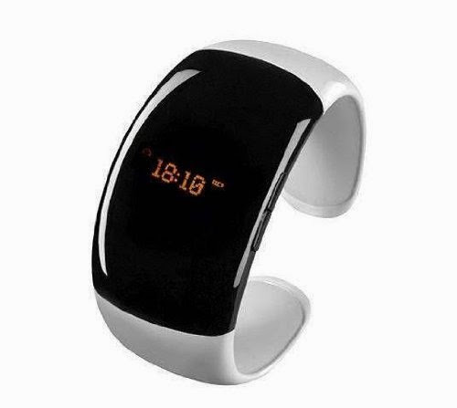  Design Bluetooth Bracelet Vibrating-Caller with LCD ID Alert Vibration Wristwatch Watch Digital time