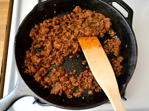 saute chorizo