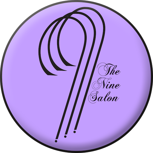 The 9 Salon logo