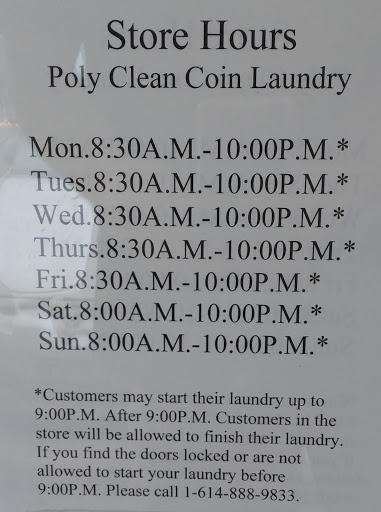 Dry Cleaner «Poly Clean Coin Laundry & Dry Cleaning», reviews and photos, 1161 E Main St, Lancaster, OH 43130, USA