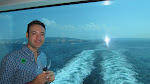 We were at the back of the ship in the Tuscan Grill Italian specialty restaurant We were at the back of the ship in the Tuscan Grill Italian specialty restaurant