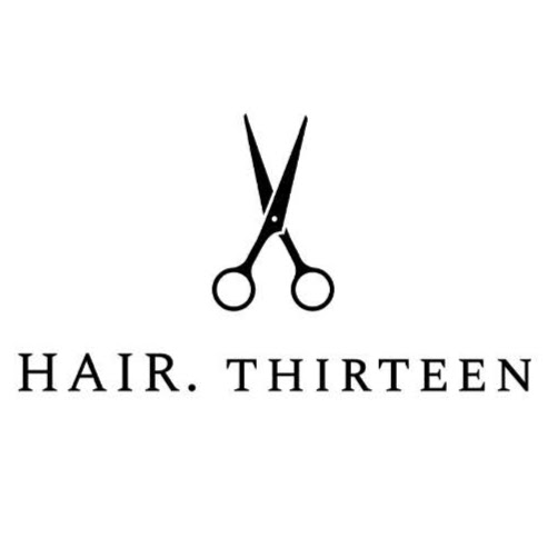 HAIR. Thirteen logo
