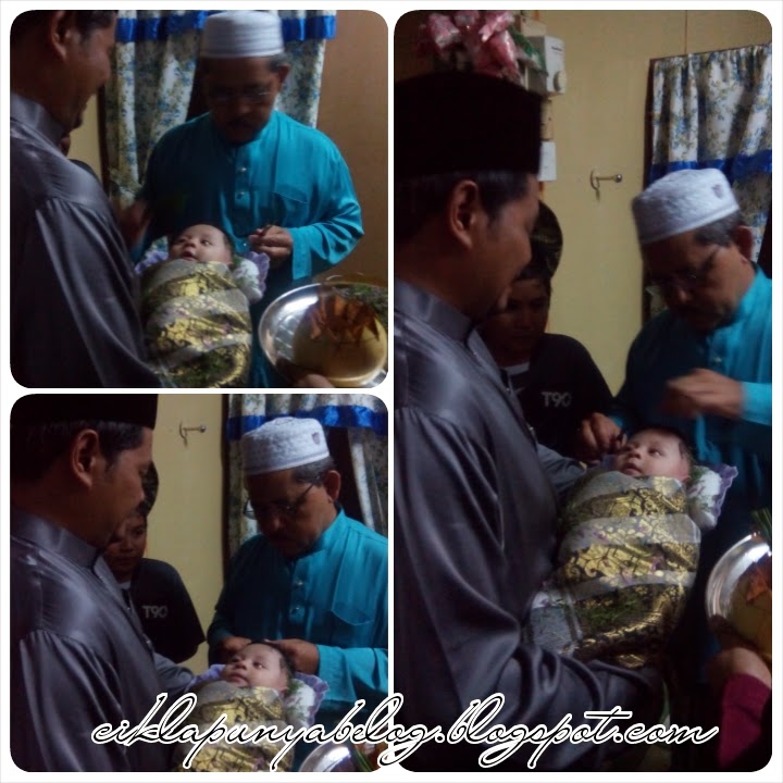 Majlis cukur jambul Ahmad Ammar Rizqie. Majlis cukur jambul Ahmad Ammar Rizqie.