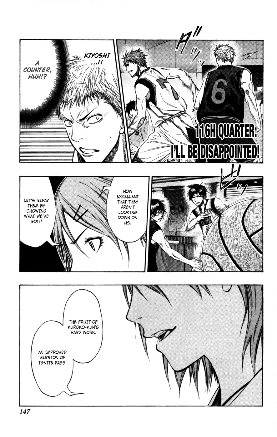 Kuroko no Basket Manga Chapter 116 - Image 1