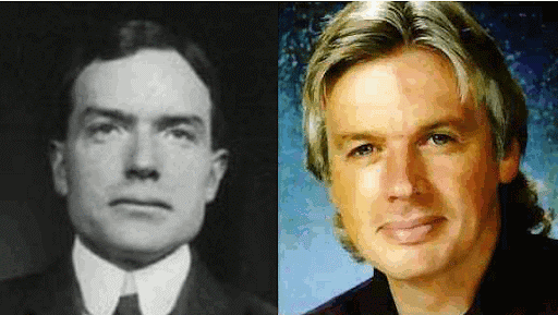 John D Rockefeller and David Icke