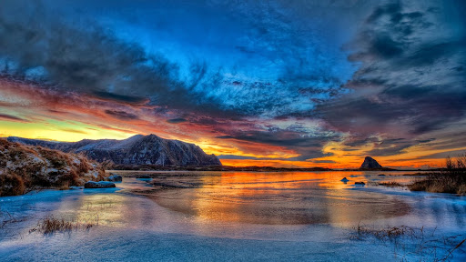 Arctic Circle Sunset, Norway.jpg