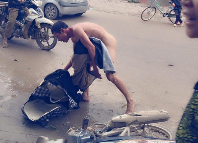 Tên trộm cởi truồng chạy lông nhông giữa đường để thoát tội ảnh 5 Tên trộm cởi truồng chạy lông nhông giữa đường để thoát tội ảnh 5