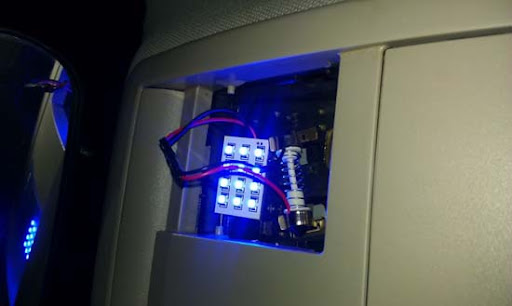 led map lights installation 5