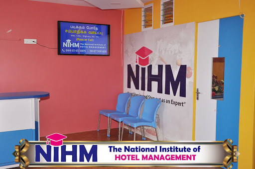 The National Institute of Hotel Management, 91, Poonamallee High Rd, Nerkundram, Koyambedu, Chennai, Tamil Nadu 600107, India, Hotel_Management_Institute, state TN