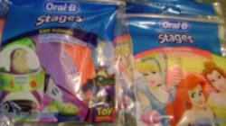 Oral B Flossers are available in Disney's Princesses and Toy Story
