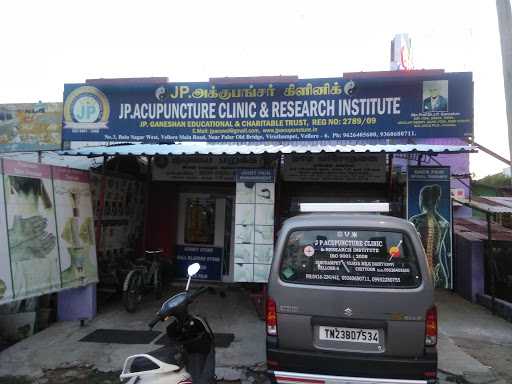 JP Acupuncture Clinic & Research Institute, No: 3, Balu Nagar West, Vellore Main Road, Near Old Palar Bridge, Viruthampattu, Vellore, Tamil Nadu 632006, India, Research_Center, state TN