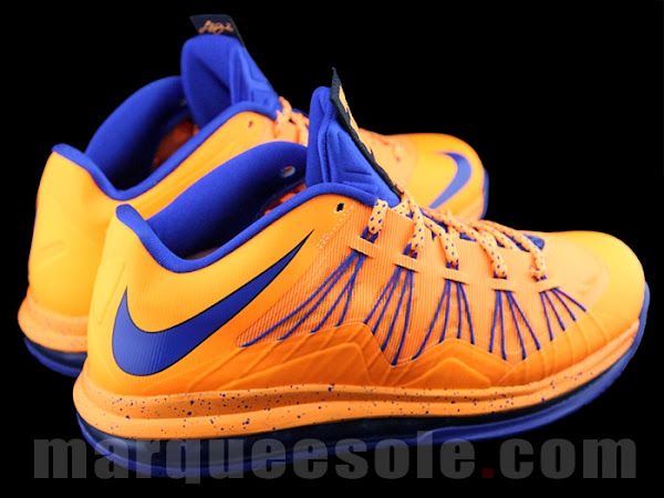 First Look at Nike LeBron X Low 8211 Cavs Hardwood Classic