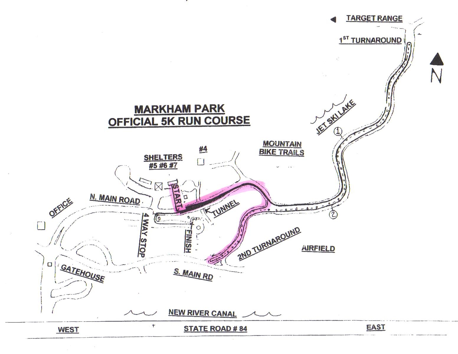 markham park bike trail map