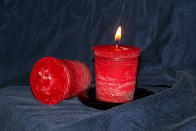 Candle Inscriptions And Decorations Image