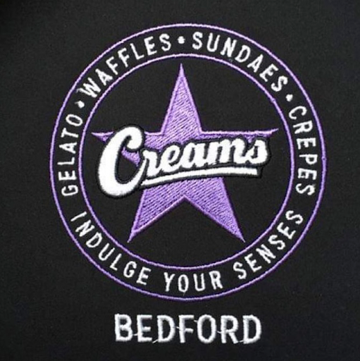 Creams Cafe Bedford logo