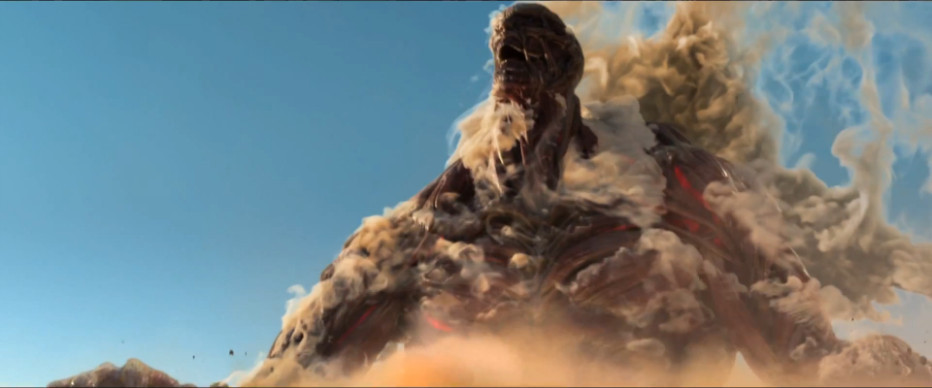 #進擊的巨人「真人版」影片登場!?：SUBARU 汽車廣告中出現巨人身影!! 1