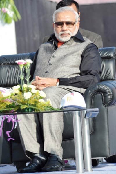 Narendra Modi enjoys the event during the International Kite Festival at Sabarmati Riverfront in Ahmedabad 