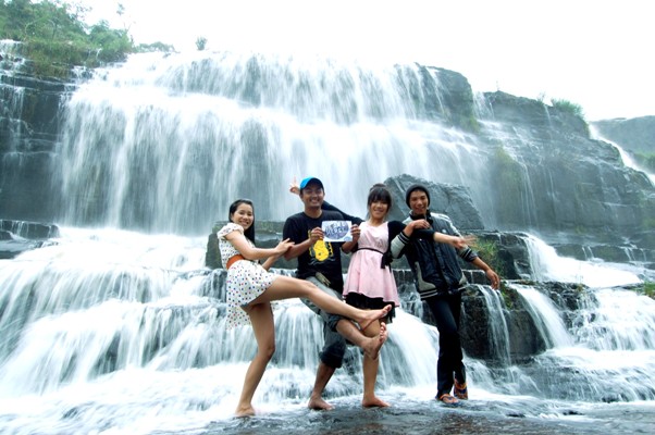WE ARE HERE! PONGOUR WATERFALL