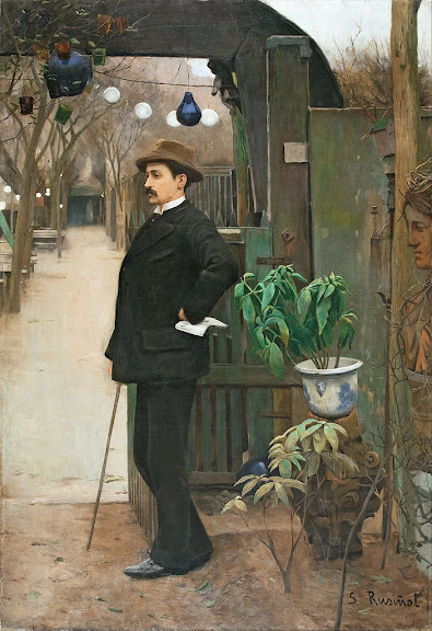 Santiago Rusiñol - Portrait of Miquel Utrillo