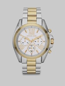 Michael Kors Women's MK5627 Bradshaw Gold/Silver Watch