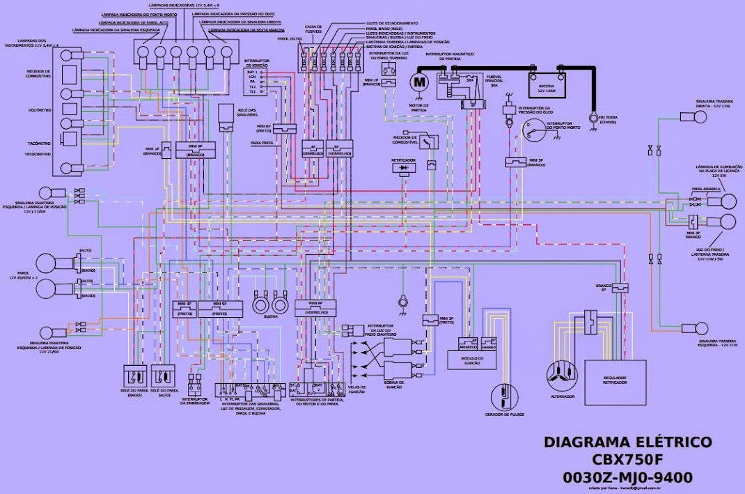 SOS ligação correta fios CDI Diagrama%2BEl%C3%A9trico%2BCBX750F