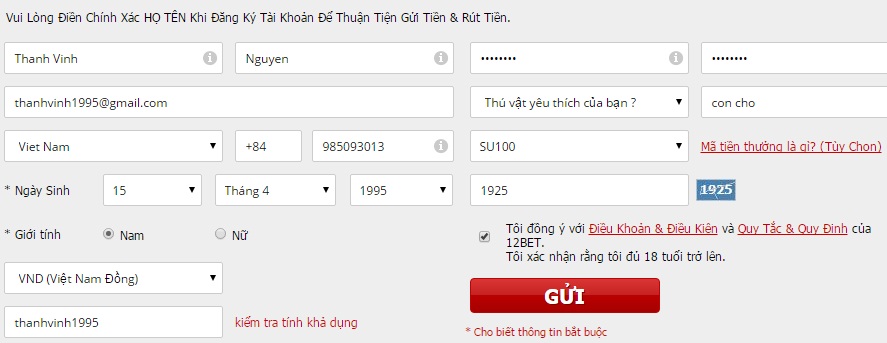 Nhà cái cá độ 12Bet Đăng Ký Tài Khoản Cá Độ Bóng Đá
